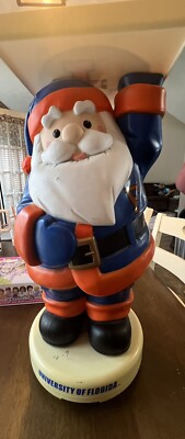 RARE University Of Florida Mr Christmas Remote Control Santa Server (No Remote)
