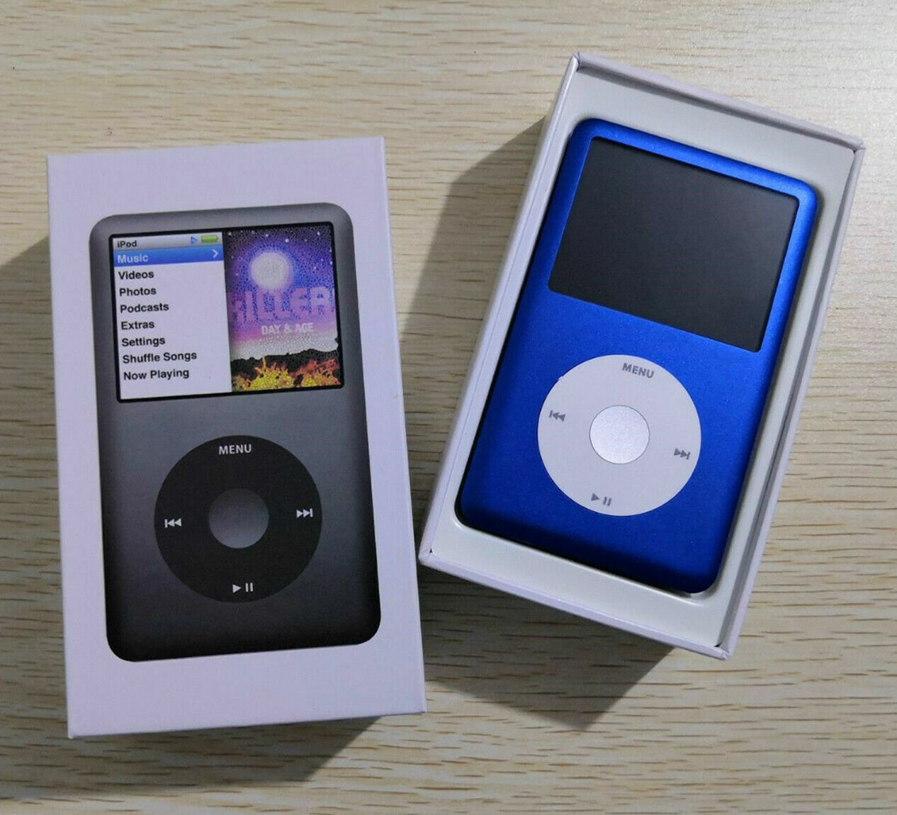 iPod classic 第7世代 160GBからSD256GBに銀 シルバー - ポータブル