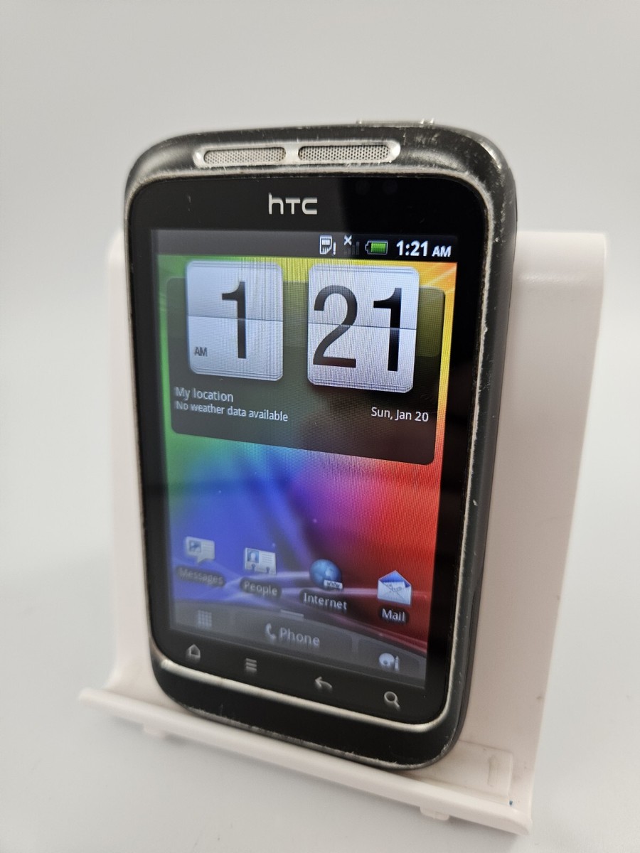 HTC Wildfire S Black Unlocked 512MB 3.2