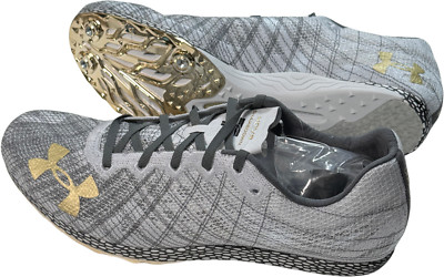 Under Armour HOVR Shakedown Track Shoes With Spikes - NEW Mens 11 - #47199-CL3