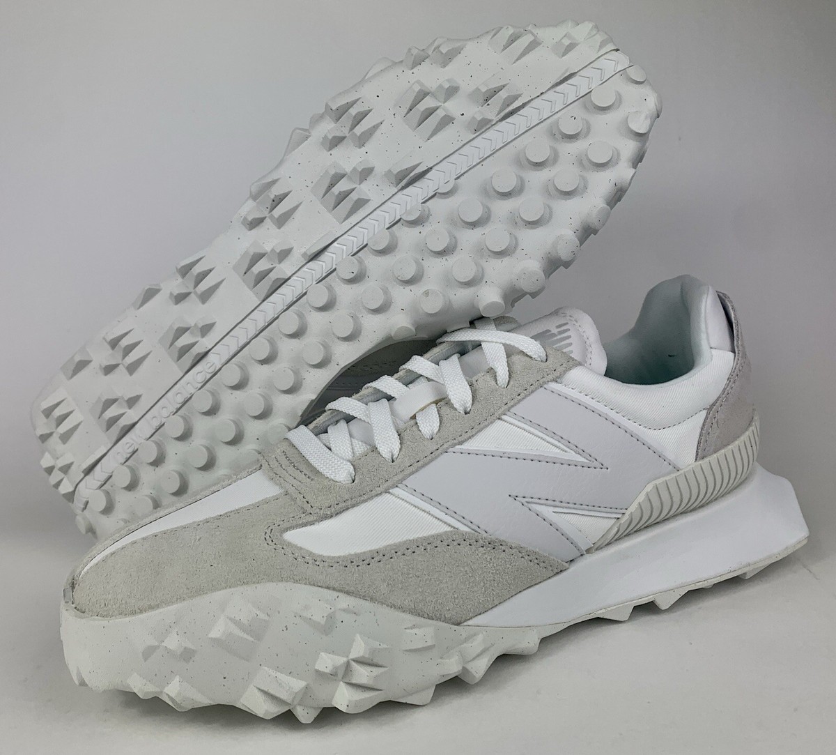 Mens Size 9.5 New Balance NB XC-72 UXC72RB White/Grey Ivory