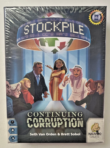 Stockpile - Continuing Corruption CCG TCG Nauvoo Games 2016 Expantion