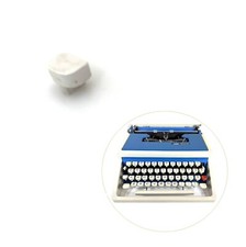 SHIFT LOCK Key for Montgomery Ward Escort 44 Typewriter Vtg Original Keyboard MW thumbnail