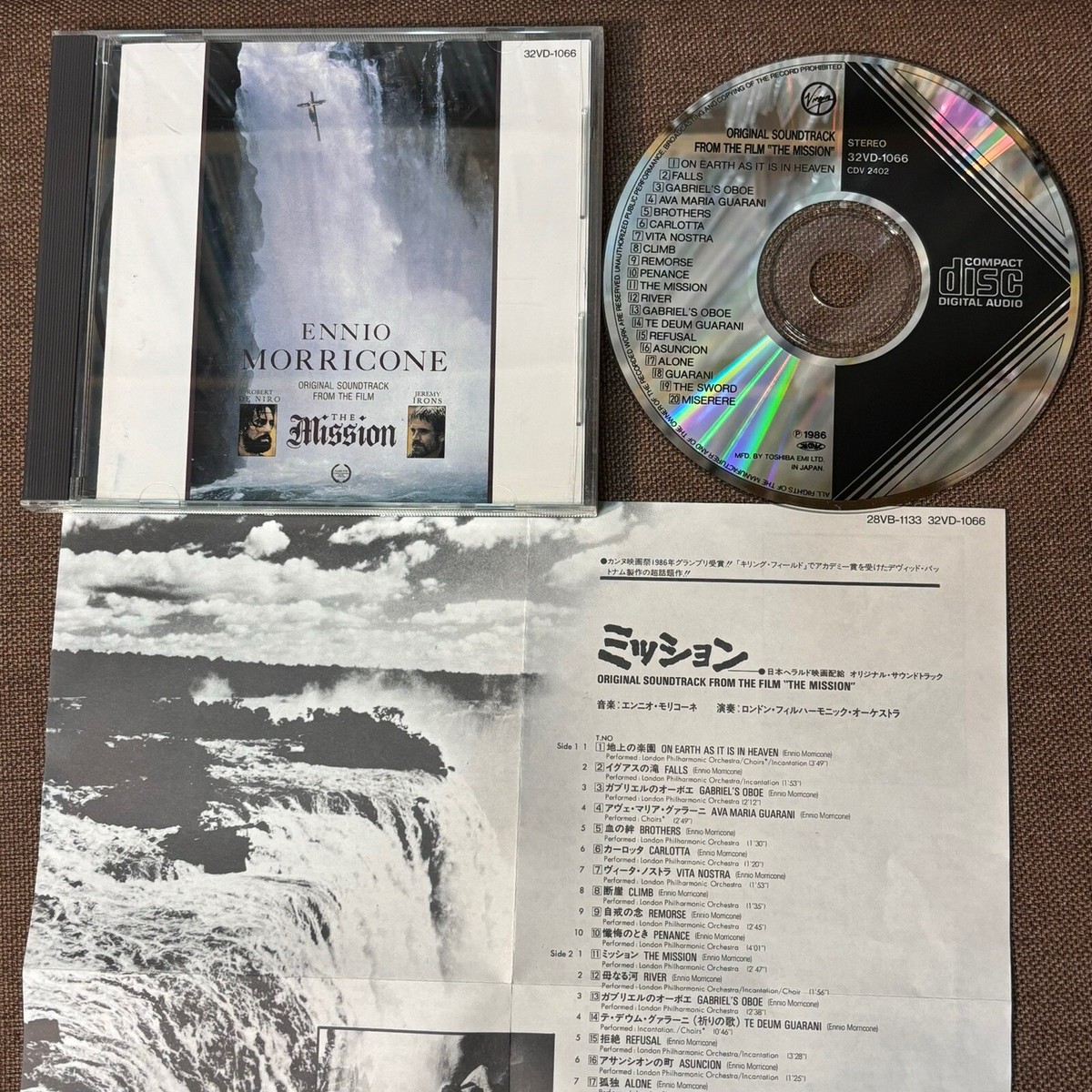 CD サウンドトラック The Mission 32VD1066 Virgin /00110 CD サウンドトラック The Mission 32VD1066 Virgin /00110 Yahoo