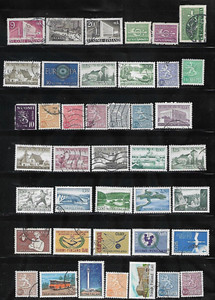 FINLAND FROM 1939-74 SC 219B/464A , 41 USED STAMPS  #6