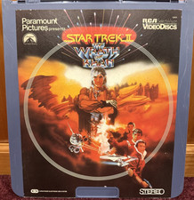 STAR TREK II: The Wrath of Khan 1982 RCA VideoDiscs CED Movie