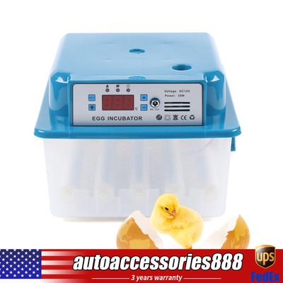Egg Incubator Automatic Chicken Quail Chick Hatcher Incubators for Hatching Eggs