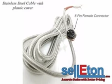 Selleton SL-410 Stainless Steel 5 Pin Female Connector Cable Indicators Scale
