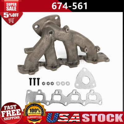 Exhaust Manifold W/ Gasket Kit For Chevrolet Equinox Captiva Sport GMC Terrain - Foto 5
