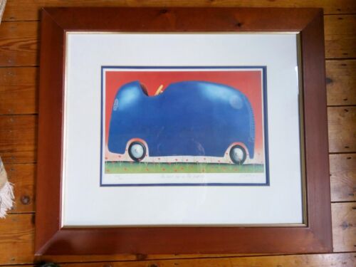 Mackenzie Thorpe Best car in the world limited edition print with certificate