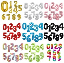 40" Jumbo Number balloons helium balloon number decorations balloon bouquet