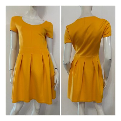 MAX&CO Kleid Dress gelb orange Gr. IT 40