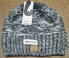 adidas Women's Beanie Hat One Size Grey Whittier II Textured Design New MSRP 26