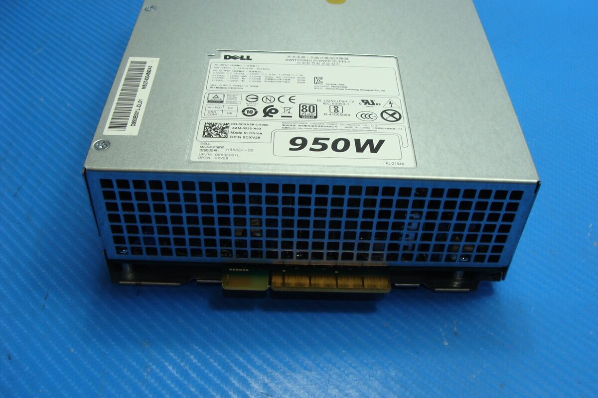 Dell Precision 5820 Genuine Desktop 950W Power Supply H950EF Dell Precision 5820 Genuine Desktop 950W Power Supply H950EF