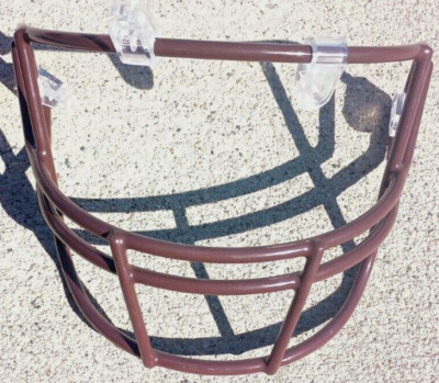 BROWN SCHUTT Brand METAL FACEMASK for Full Size Football Helmet 