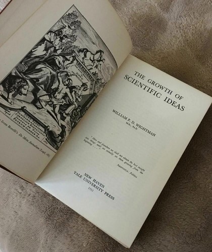 The Growth of Scientific Ideas by William P. D. Wightman (1953) Yale University - 第 1/4 張圖片