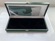 2003 British Royal Mint Britannia Silver Proof Box and COA 4 Coin Box NO COINS