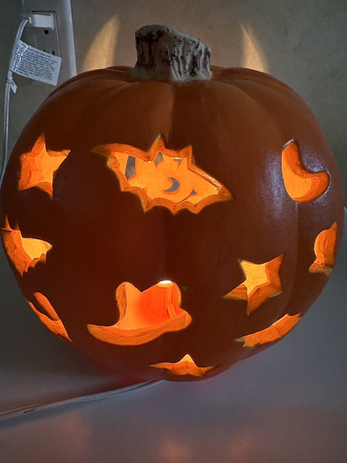 Vintage 1998 Disney Mickey Mouse The Paper Magic Group 2 Sided Pumpkin Works