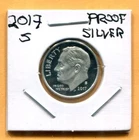 Gem 2017-S Proof Ultra-Cameo Silver Roosevelt Dime - Free Shipping