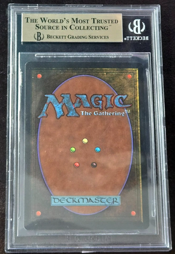 Badlands BGS 9.5 GEM MINT - Quad 9.5 +10 sub - Revised 3rd Edition MTG - Low pop - Image 4 of 4