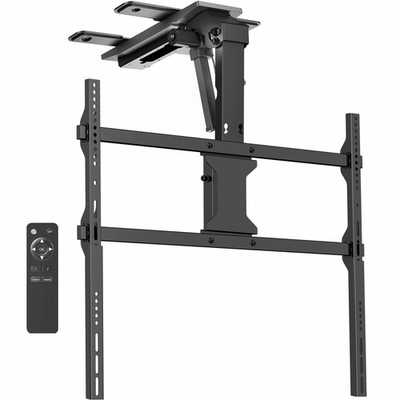 #ad VIVO Black Electric Flip Down Ceiling TV Mount for 37 to 86 inch Screens $219.99