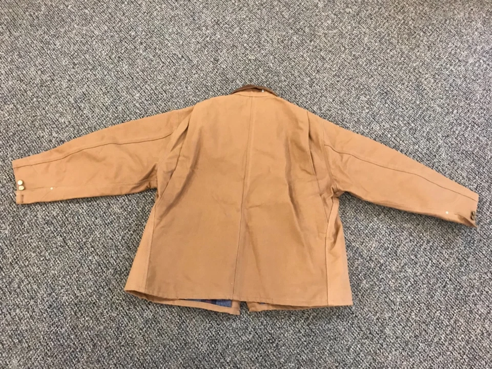 Carhartt Jacket Men's 54 Brown Duck Blanket Lined Deadstock 6BLC Tags (1) - Image 3 of 4