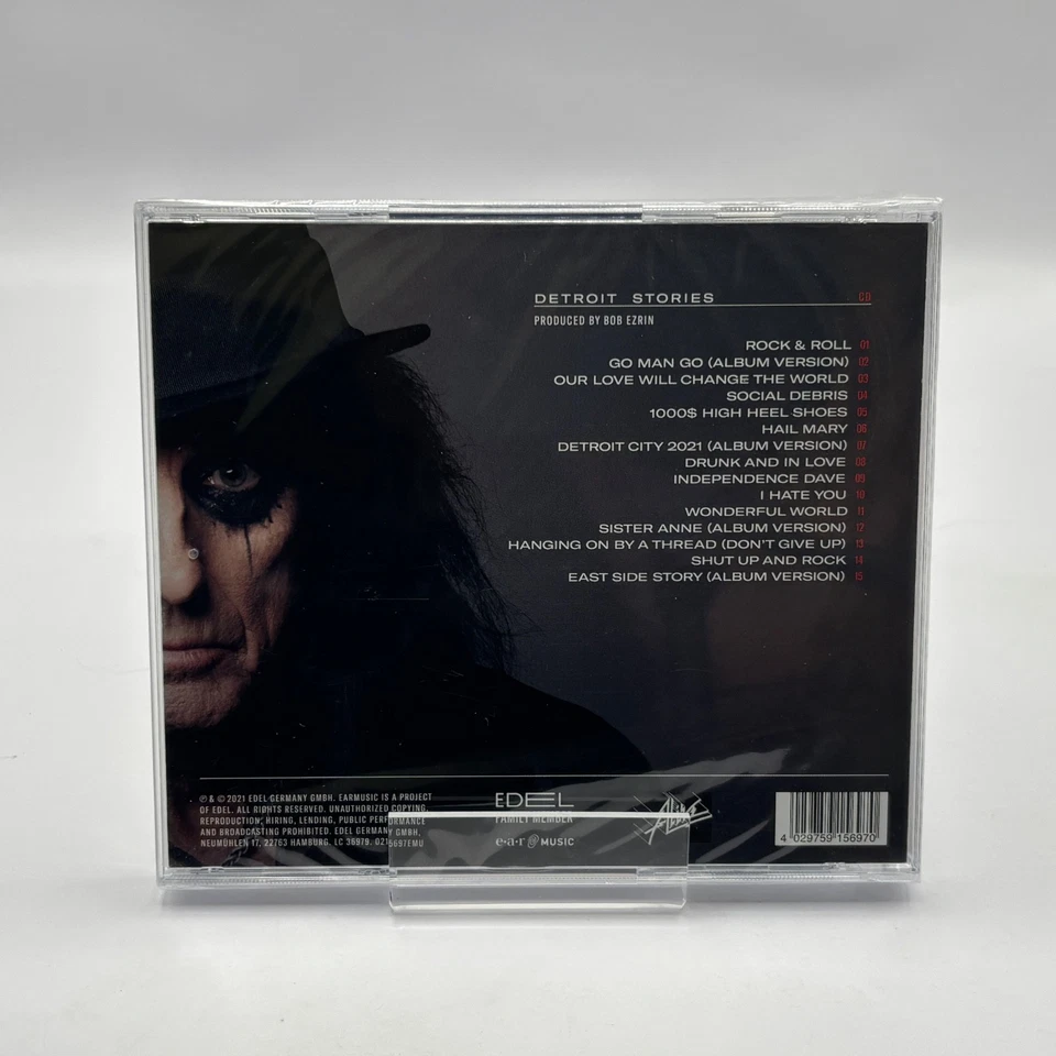 Alice Cooper ★ Detroit Stories CD | 2021 Studio Album | Hard Rock | Neu & OVP - Bild 2 von 2
