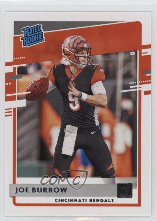 2020 Panini Donruss Rated Rookie Joe Burrow #301