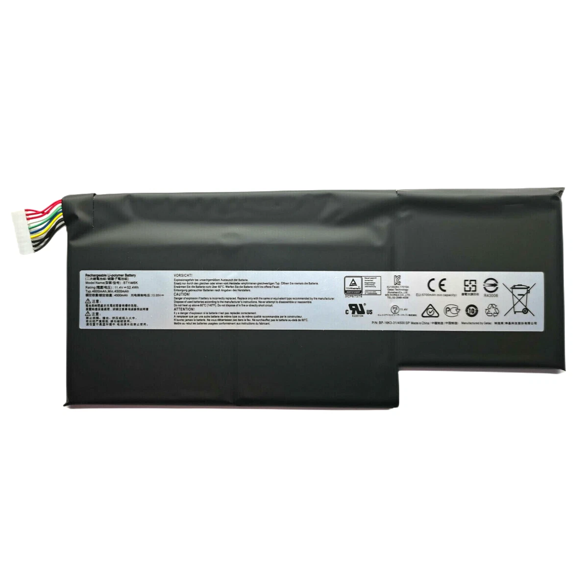 Las mejores ofertas en Las baterías de las Laptops MSI Negro | eBay