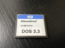 IBM 5150 5160 32 MB CompactFlash Card with DOS 3.3