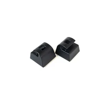 Jaguar XJ6 XJS XJ12 Sun Visor Clips Set Of 2 HMD1084AAAEE Black New