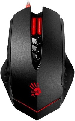 Bloody V8MA Ultra Core 3 Optical PC Gaming Mouse with X'Glide Metal Mouse Feet f