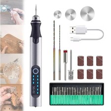 Engraving Pen with 34Bits, Portable Engraving Pen Electric Cordless Rot