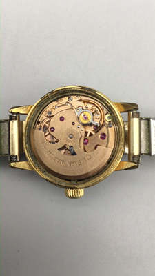 Vintage Omega Geneve 684 Automatic Womens Watch 21mm Gold Plated