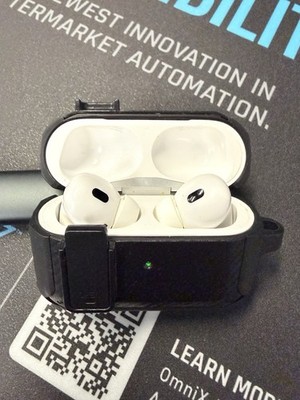Apple AirPods Pro with Wireless Charging Case + w/ Protective Lockable Case