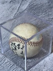 Vintage Popeye Cole Signed Texas Louisiana League Baseball