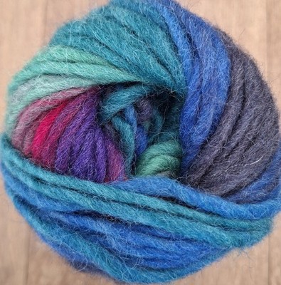 (kg/65 ) Filzwolle Spectra 2x100g Fb.08 blau-grün. Gründl strickfilzen PORTOFREI