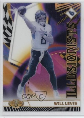 2023 Panini Illusions Illusionists Black /50 Will Levis #18 Rookie RC 3tb
