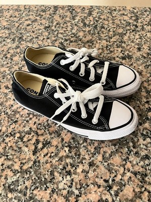 Converse Chuck Taylor All Star Low Top Black - Men's Size 4 Women's Size 6