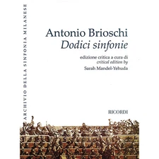 Ricordi Twelve Symphonies (Dodici sinfonie) Orchestra Series Softcover