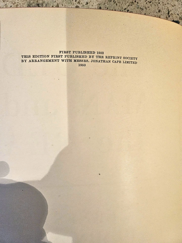 Signed - Ernest Hemingway, The Old Man and the Sea, 1953, First Edition - Image 4 of 4