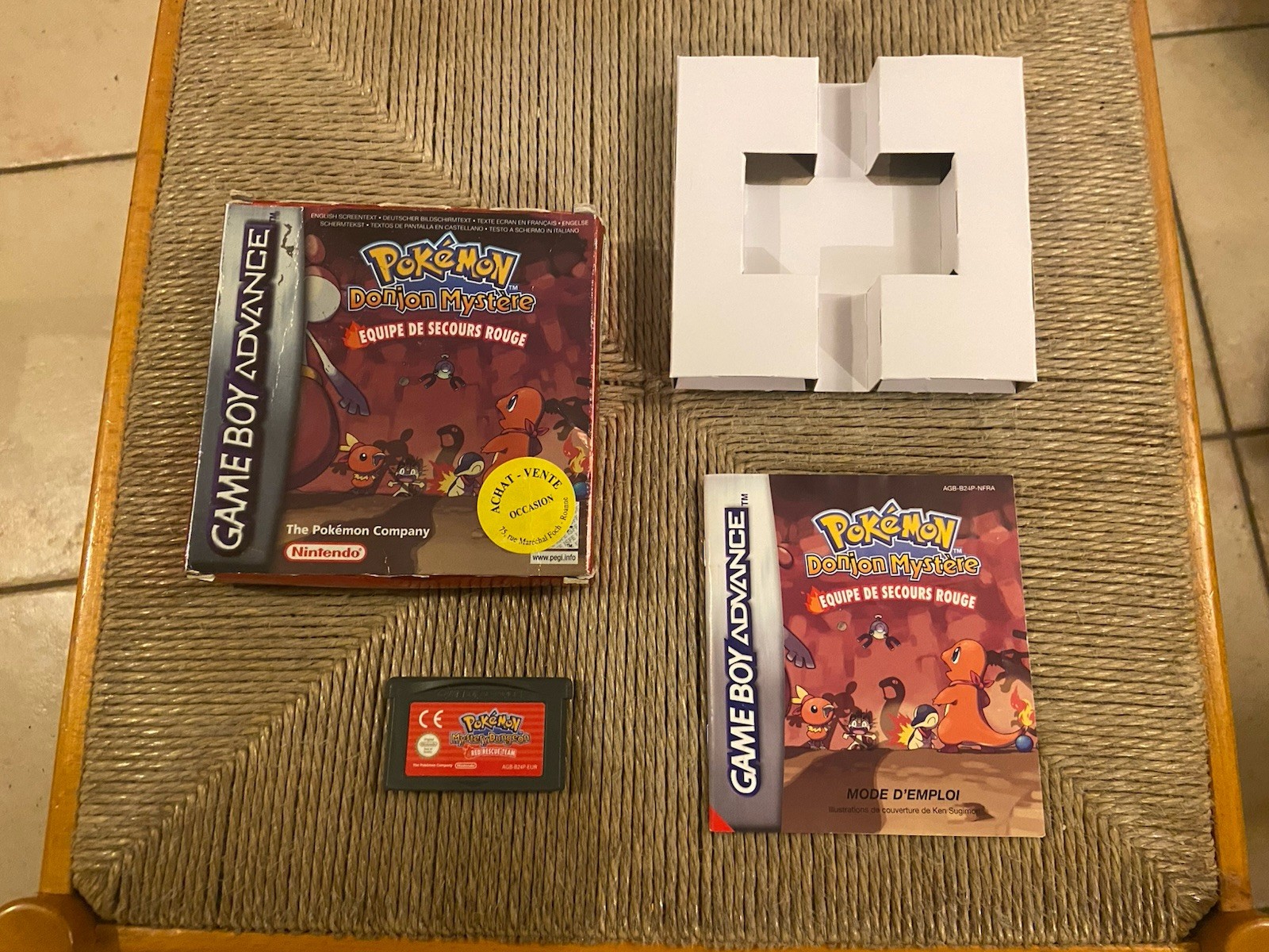 Pokemon Donjon Mystère - Equipe De Secours Rouge - Game boy advance