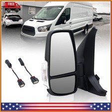 Driver Left Side Power Mirror for Ford Transit 150 250 350 350HD 2010-2023 Heate