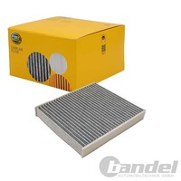 Hella AKTIVKOHLE-INNENRAUMFILTER Passend FüR Renault Captur Clio |8ZC366120-921