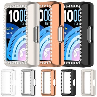 Diamond Hollow Case For Huawei Band 11/11 Pro NFC Protective Bumper Shell Cover