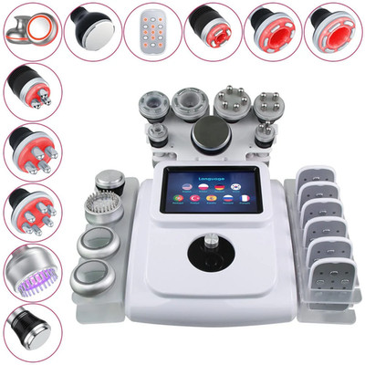 80K Ultrasonic Cavitation Machine with Laser - 11 in 1 Body Sculpting System