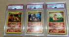 Charizard Charmeleon Charmander Stormfront Holo PSA 9 set (read description)