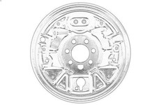 Abdeckblech, Bremstrommel OE VW 6Q0 609 425E SKODA CITIGO (NF1) 1 2011-2019