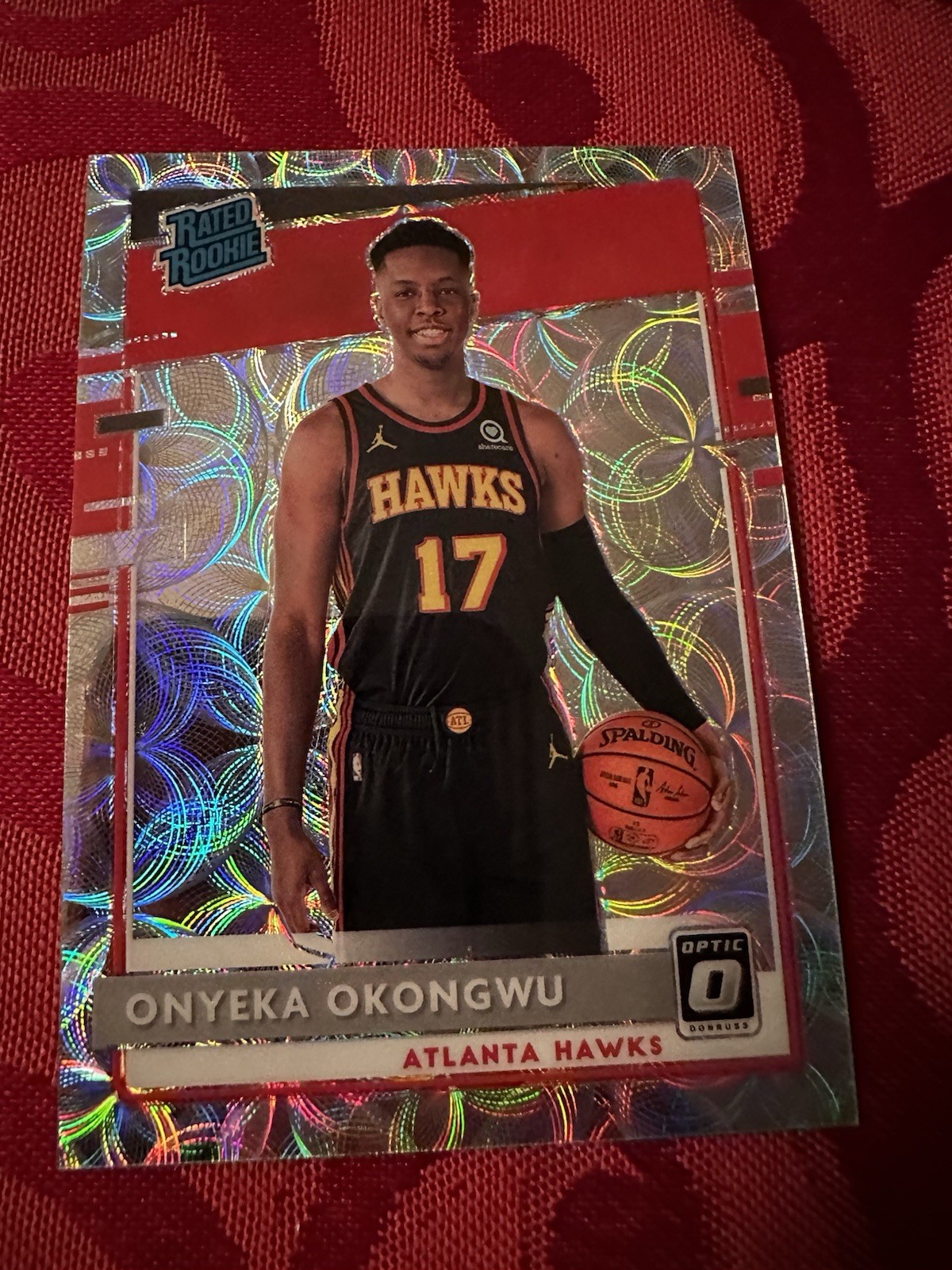 2020-21 Donruss Optic Rated Premium Box Set Prizm /249 Onyeka Okongwu Rookie RC