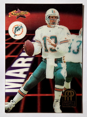 1994 Sportflics 2000 #182 Dan Marino Starflics Motion Effect 3D Dolphins HOF SP